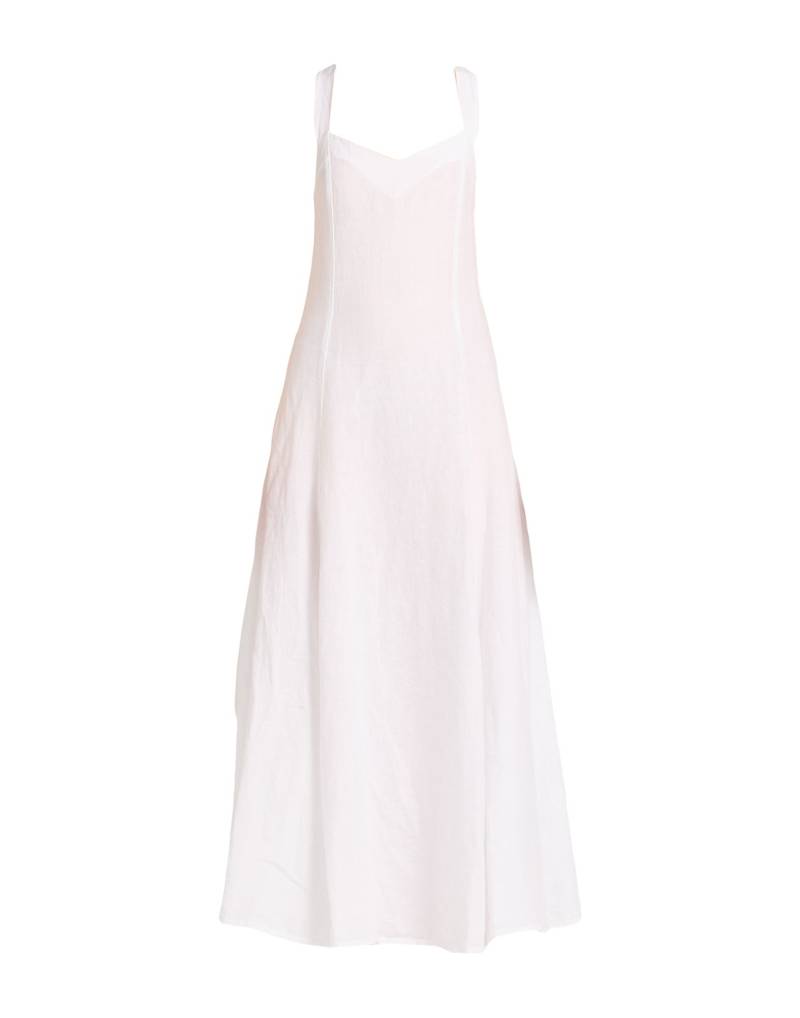 120% LINO Maxi-kleid Damen Weiß von 120% LINO