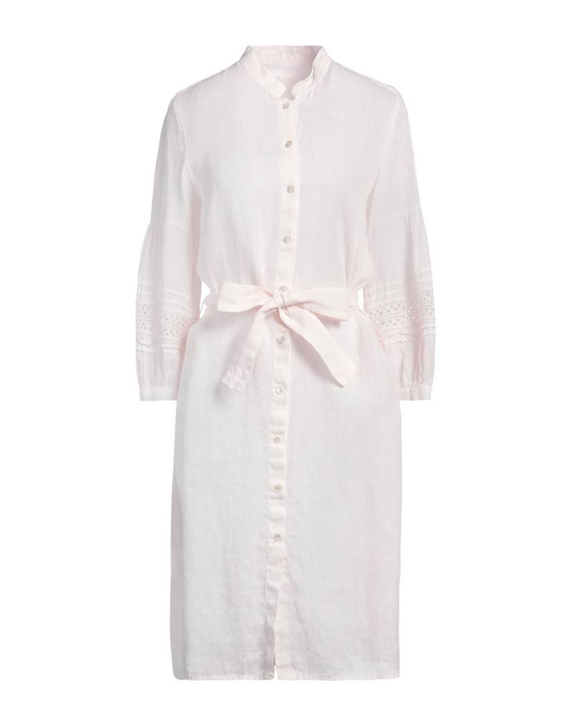 120% LINO Midi-kleid Damen Hellrosa von 120% LINO