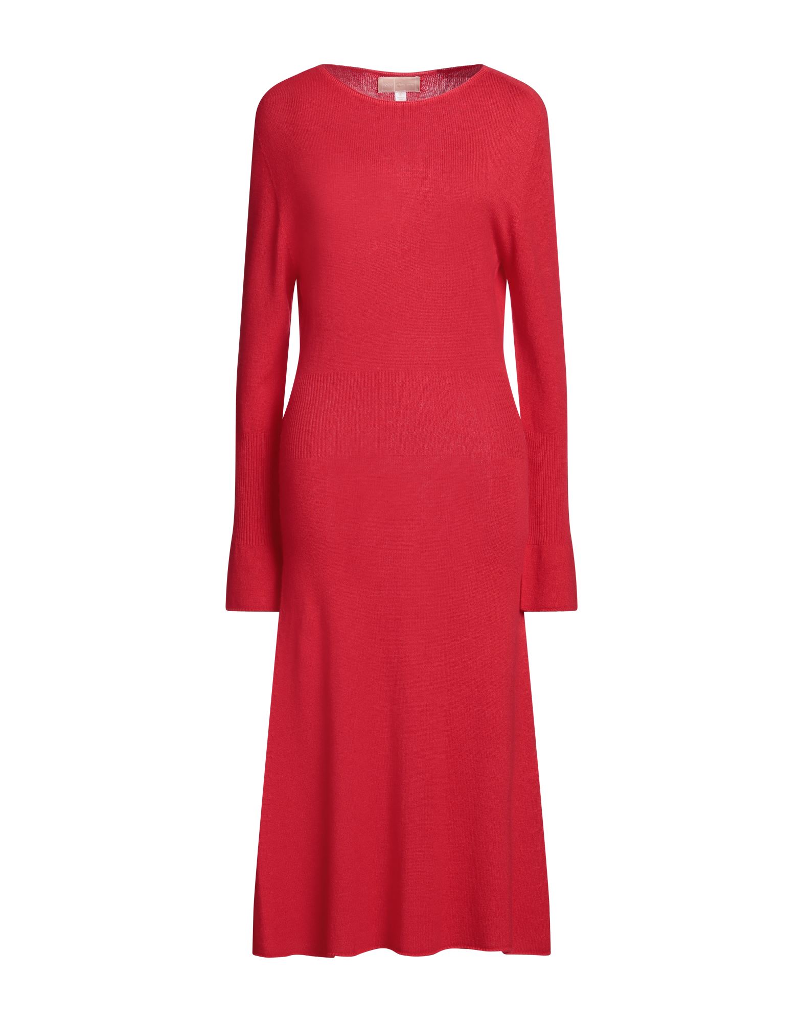 120% LINO Midi-kleid Damen Rot von 120% LINO