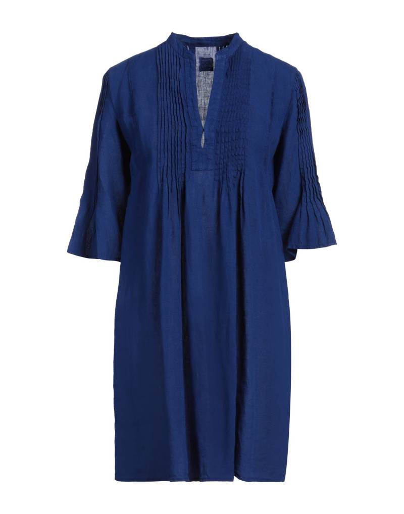 120% LINO Mini-kleid Damen Blau von 120% LINO