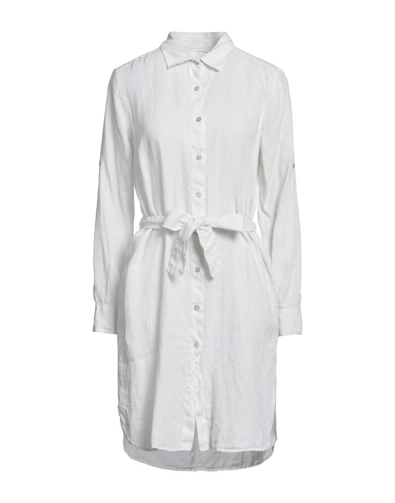 120% LINO Mini-kleid Damen Hellgrau von 120% LINO