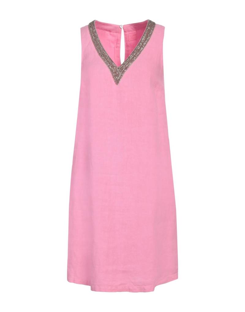 120% LINO Mini-kleid Damen Rosa von 120% LINO