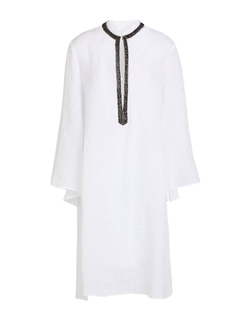 120% LINO Mini-kleid Damen Weiß von 120% LINO