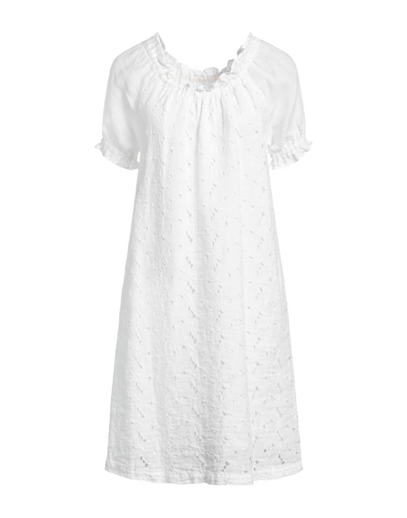 120% LINO Mini-kleid Damen Weiß von 120% LINO