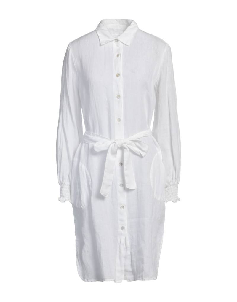 120% LINO Mini-kleid Damen Weiß von 120% LINO