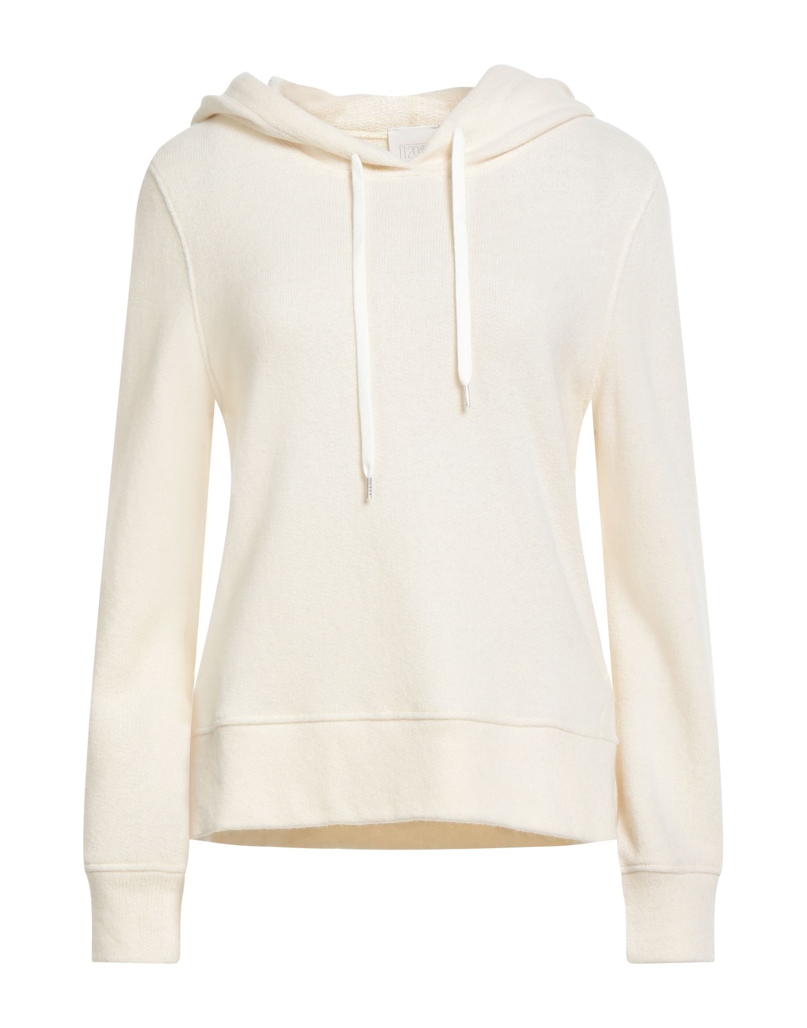 120% LINO Pullover Damen Cremeweiß von 120% LINO
