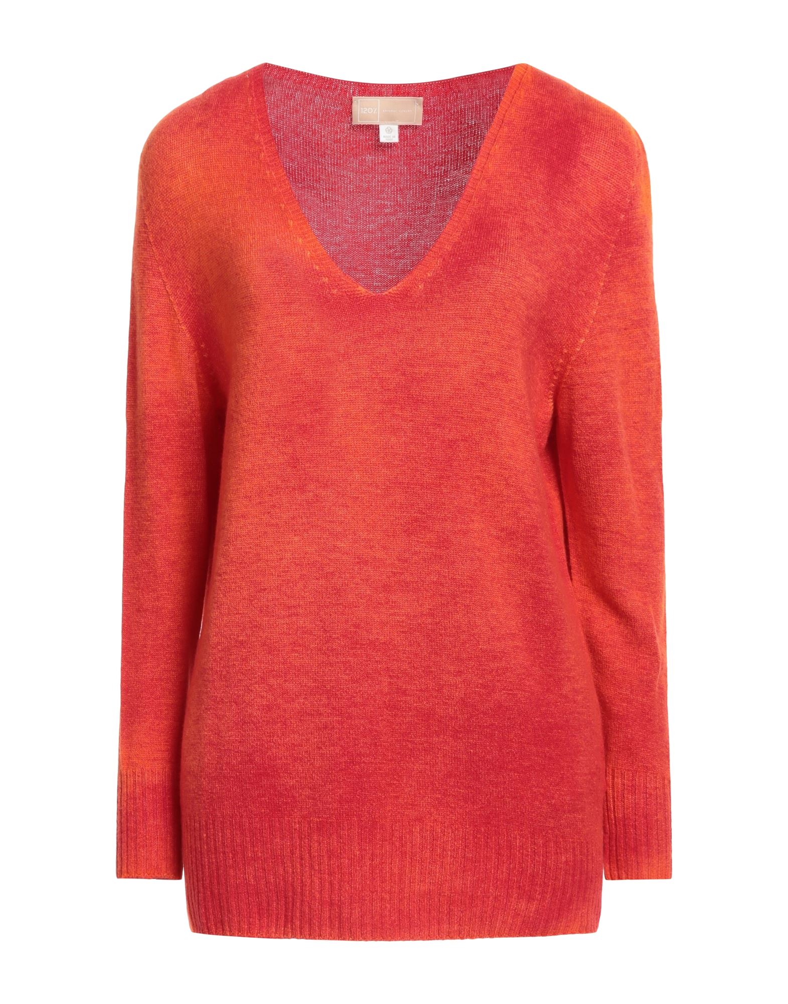 120% LINO Pullover Damen Orange von 120% LINO