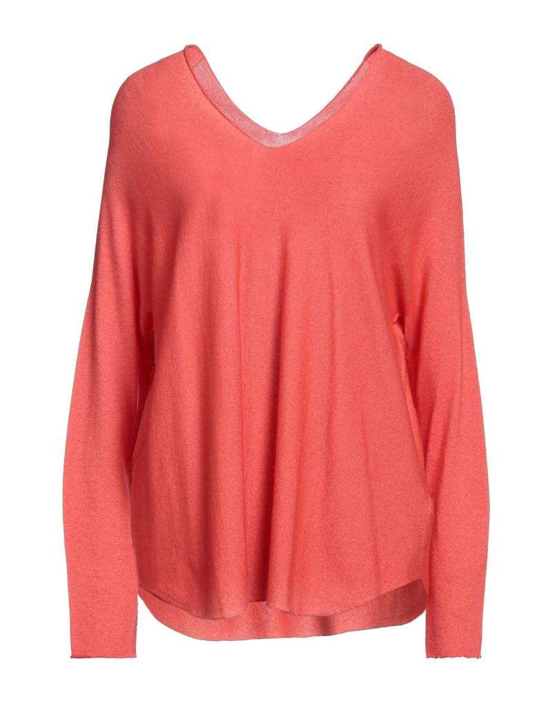 120% LINO Pullover Damen Tomatenrot von 120% LINO