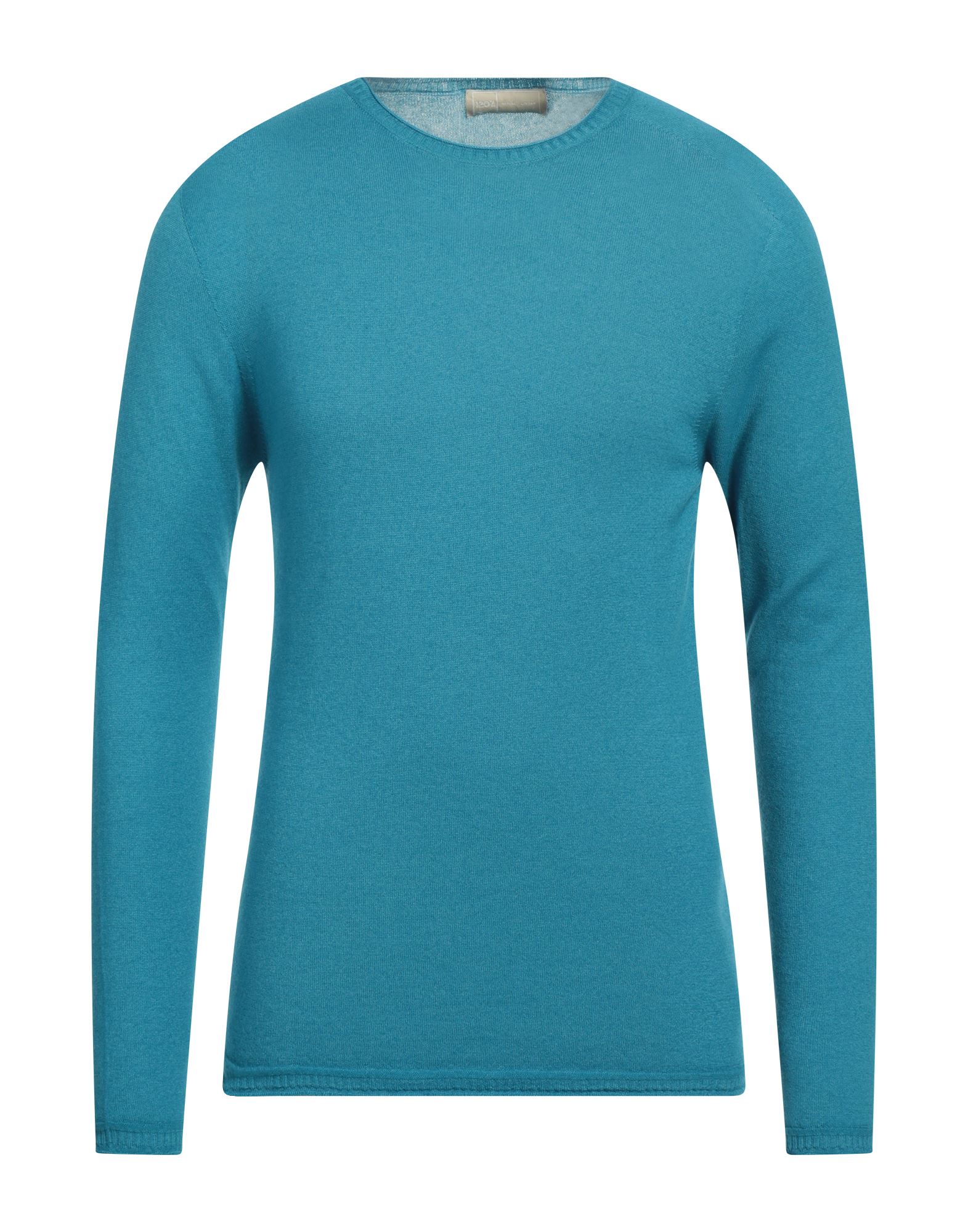 120% LINO Pullover Herren Aquamarin 120% LINO Pullover Herren Aquamarin von 120% LINO