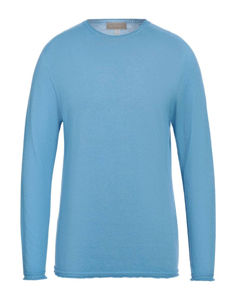 120% LINO Pullover Herren Azurblau von 120% LINO