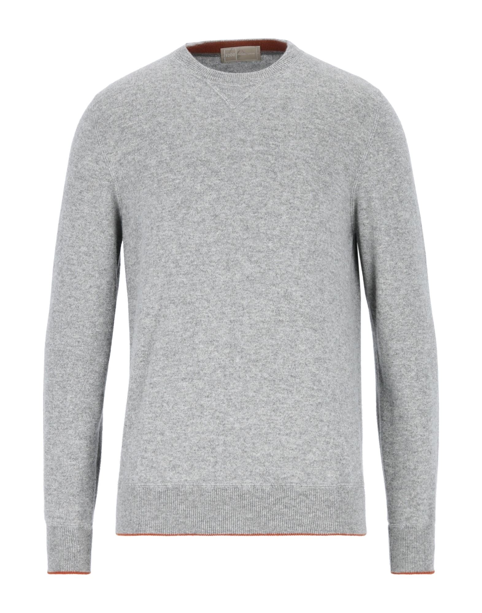 120% LINO Pullover Herren Grau von 120% LINO