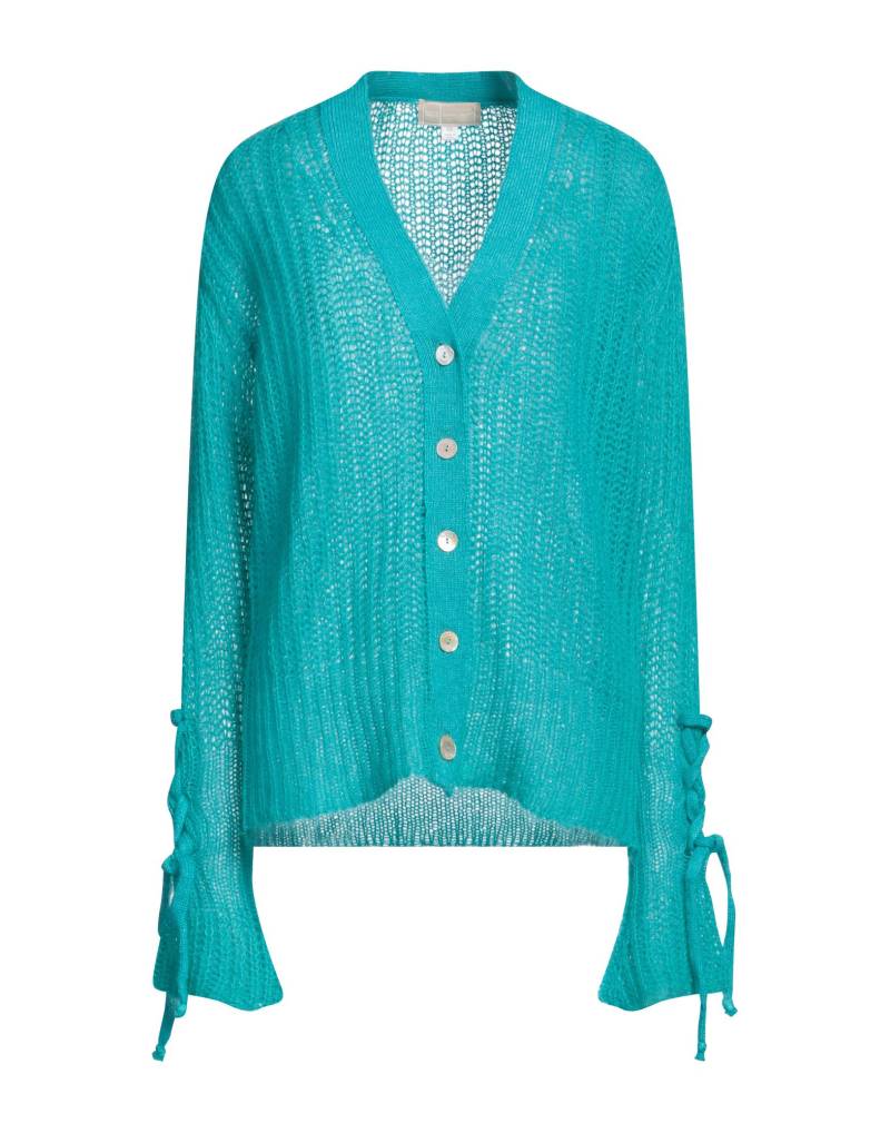 120% LINO Strickjacke Damen Tūrkis von 120% LINO