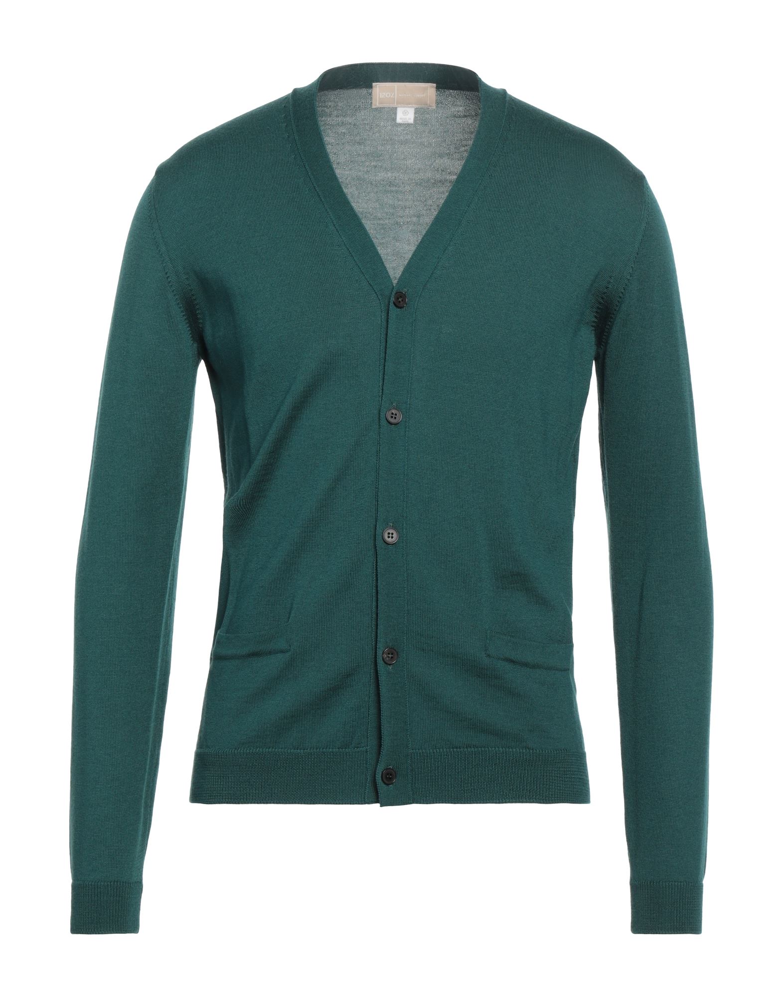120% LINO Strickjacke Herren Grün 120% LINO Strickjacke Herren Grün von 120% LINO