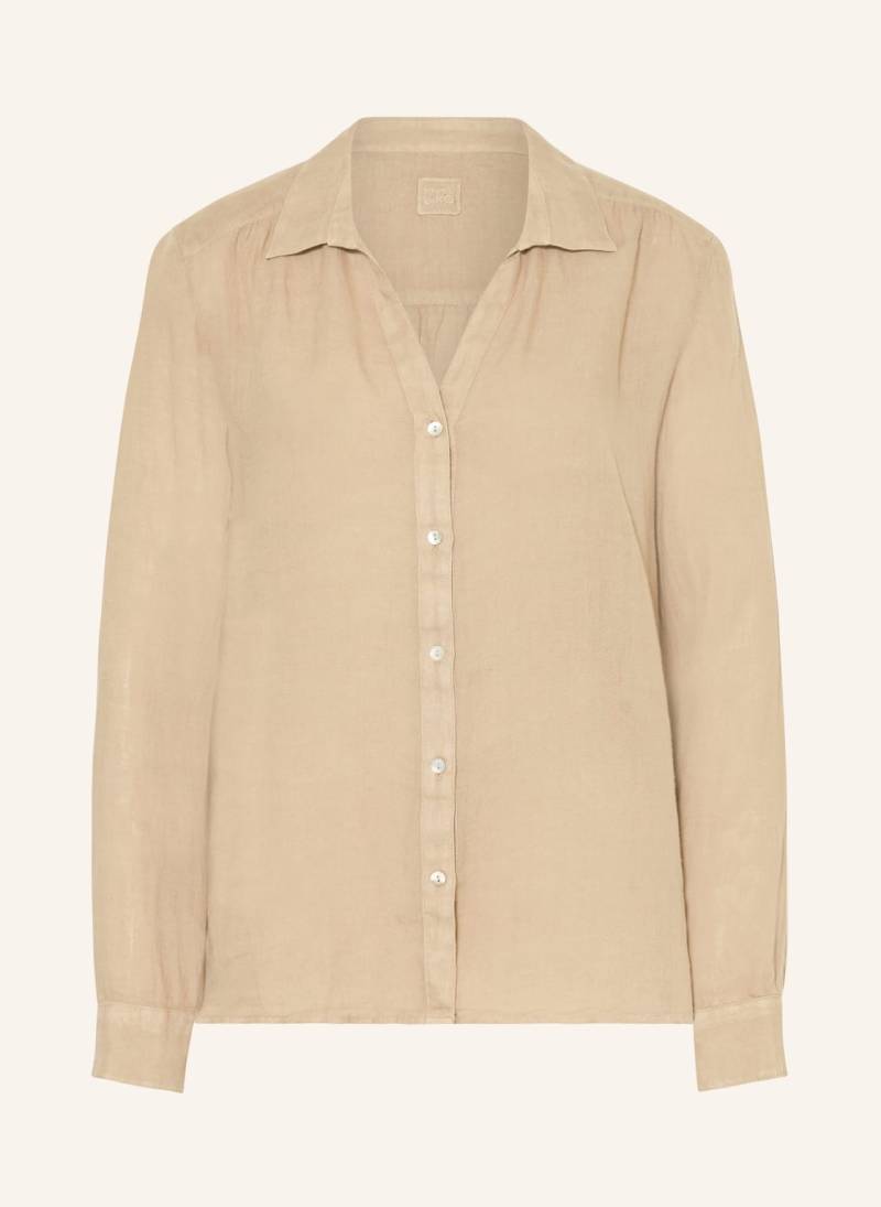 120%Lino Hemdbluse Aus Leinen beige von 120%lino