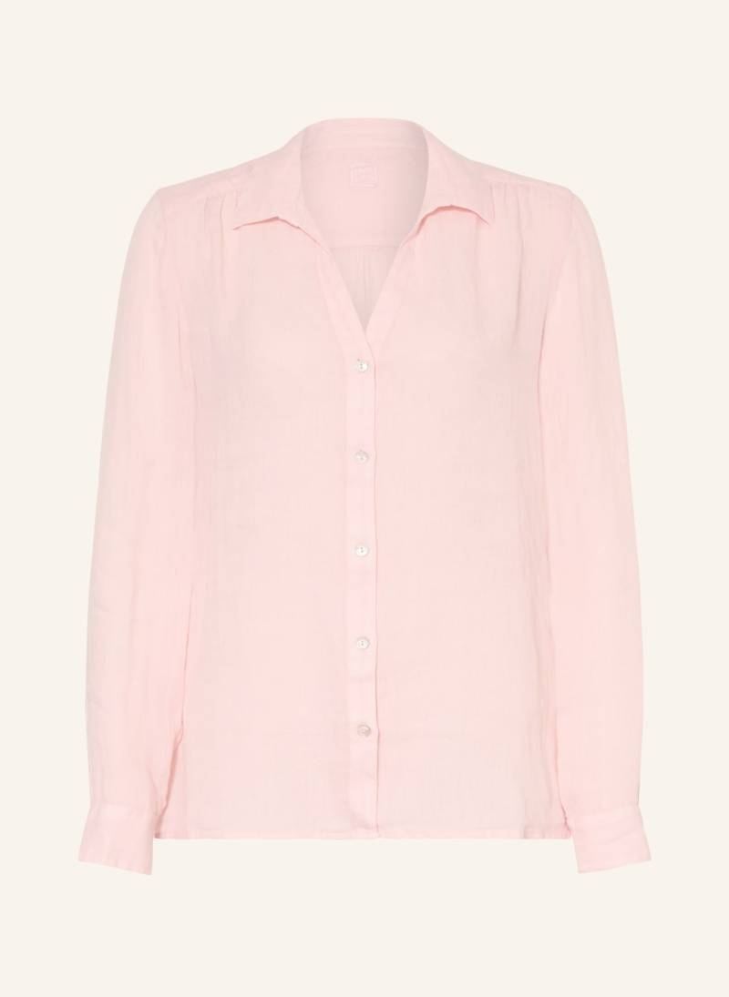 120%Lino Hemdbluse Aus Leinen rosa von 120%lino
