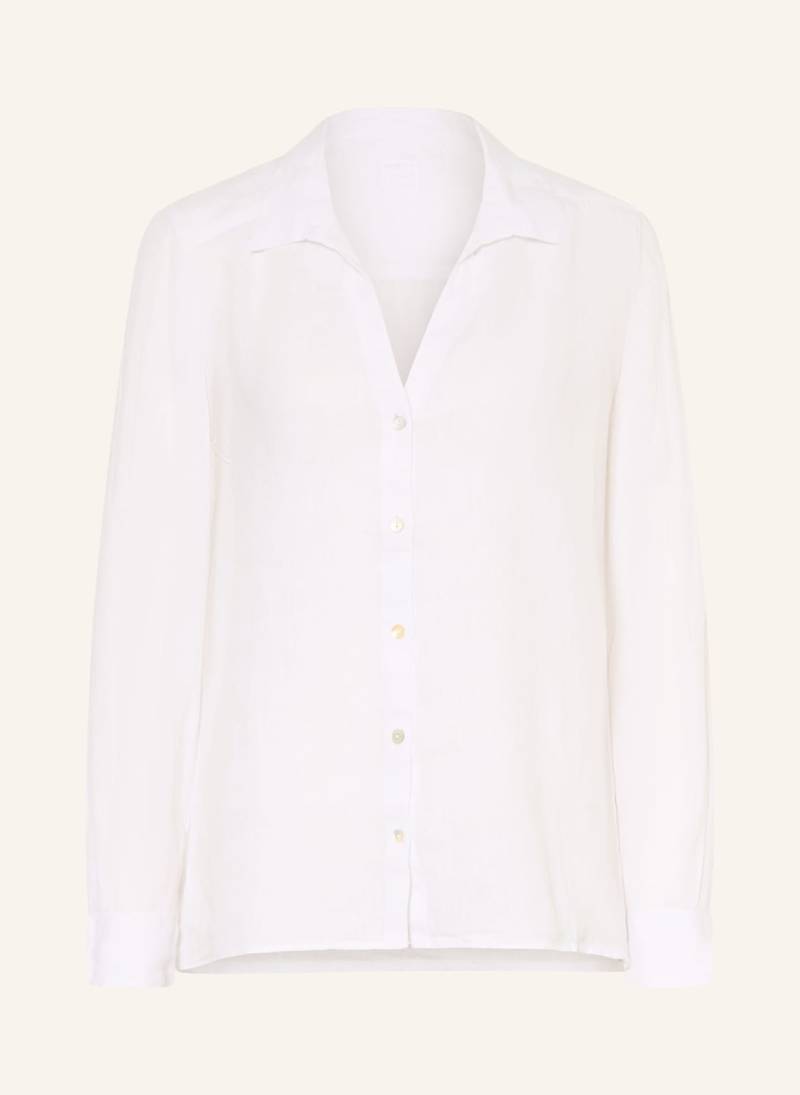 120%Lino Hemdbluse Aus Leinen weiss von 120%lino