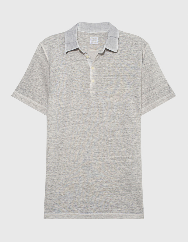 Polo Pearl Soft Fade Grey Polo Pearl Soft Fade Grey von 120% lino