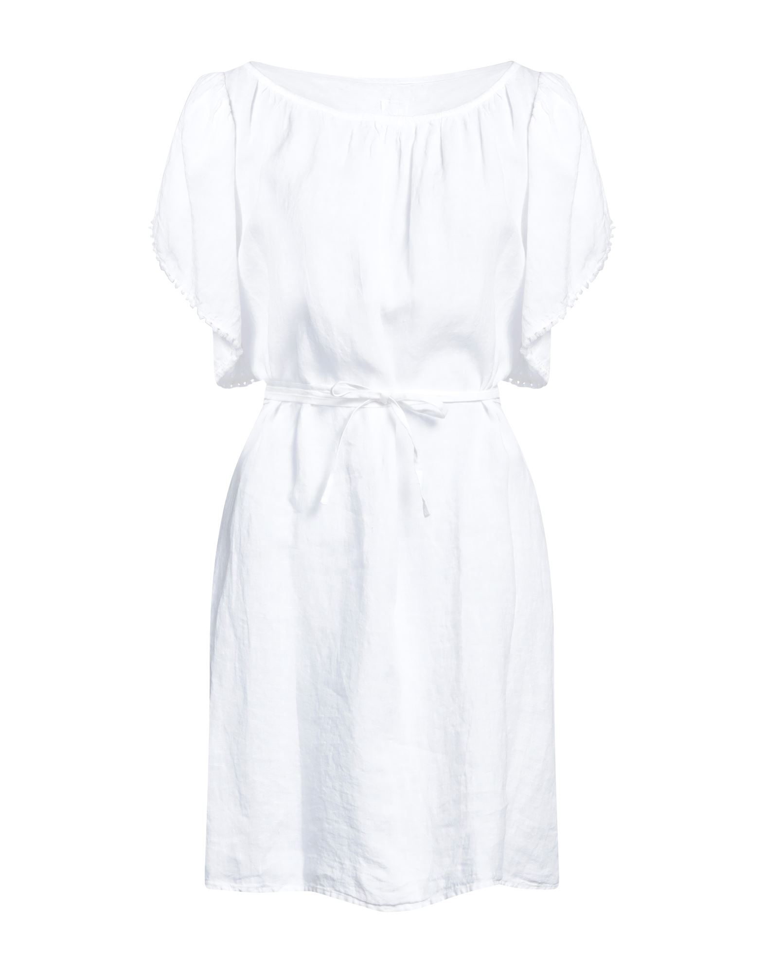 120% LINO Mini-kleid Damen Weiß von 120% LINO