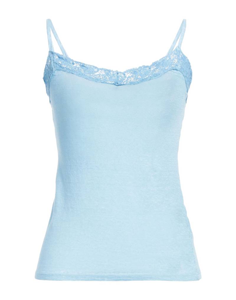 120% LINO Tank Top Damen Azurblau von 120% LINO