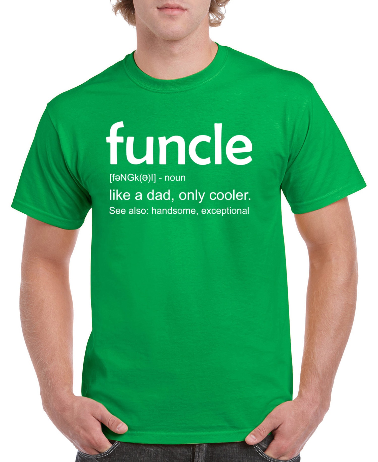 Lustige Onkel Geschenk Für Weihnachten Funcle Definition T Shirt Kurze Ärmel Und Langarm S-5xl von 123emmashirts