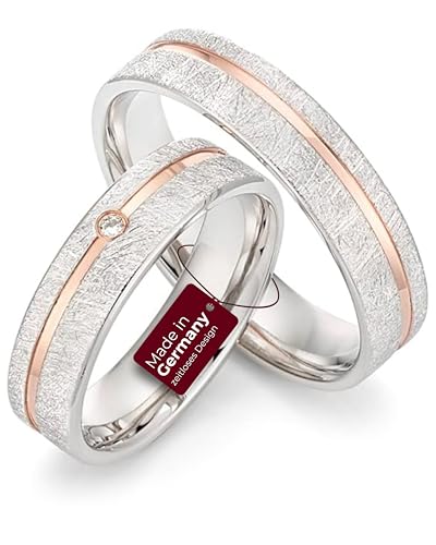 123traumringe Eheringe in 925 Silber I Partnerringe mit Etui & Gravur I Damenring mit 1 Brillant I Ringgröße 50-62 mm / 54-72 mm I Hochwertige Verlobungsringe in 5 mm Breite & 1,5 mm Stärke I P44 123traumringe Eheringe in 925 Silber I Partnerringe mit Etui & Gravur I Damenring mit 1 Brillant I Ringgröße 50-62 mm / 54-72 mm I Hochwertige Verlobungsringe in 5 mm Breite & 1,5 mm Stärke I P44 von 123traumringe