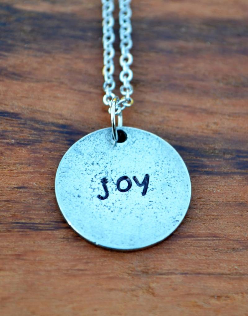 Anpassbare Gestempelt Zinn Halskette Anpassbare Gestempelt Zinn Halskette von 127Blessings