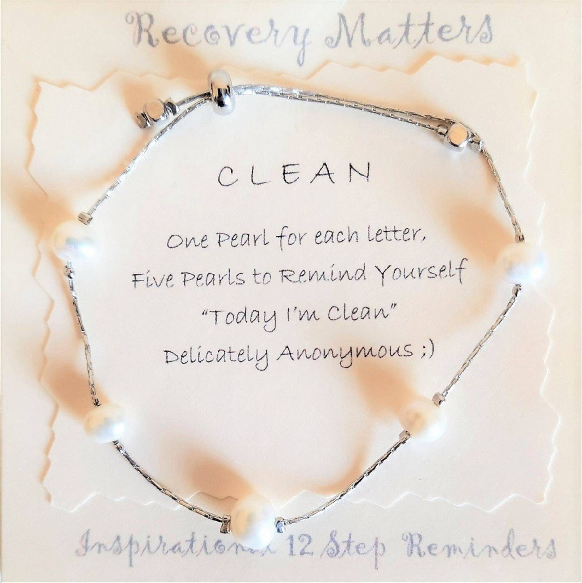 Narcoics Anonymous Inspiriertes, Sauberes Armband Vonrecovery Matters Narcoics Anonymous Inspiriertes, Sauberes Armband Vonrecovery Matters von RecoveryIsAGift