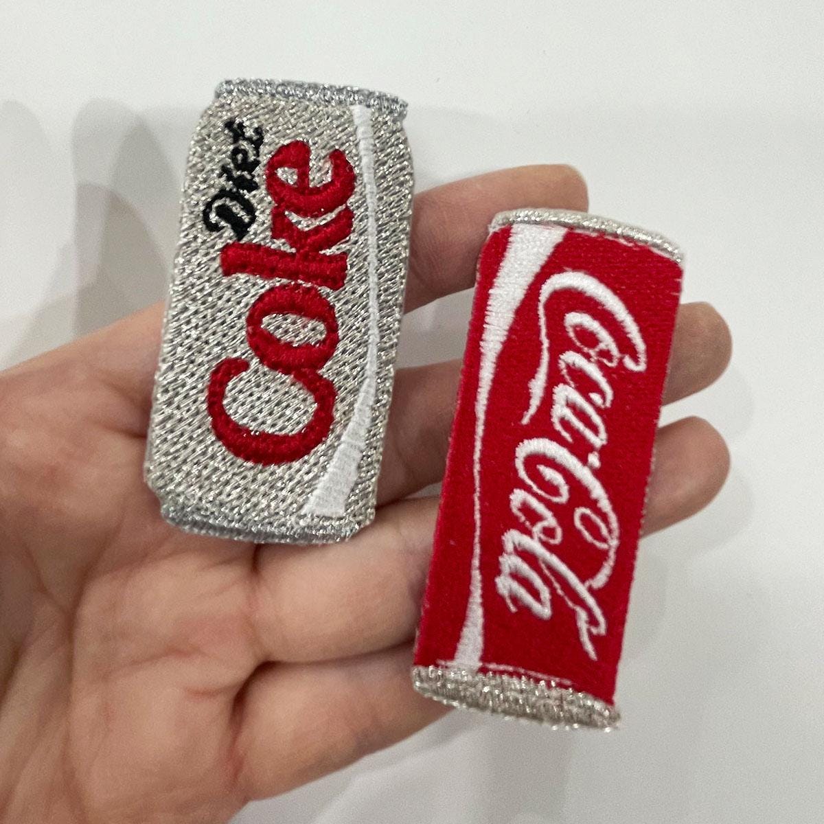 Caca-Cola Aufnäher, Aufbügler, Bestickt von 12papers