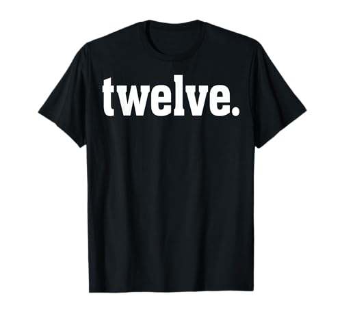 Twelve Years Old 12th Birthday Party Boys Girls Kids T-Shirt von 12th Birthday Gifts Co.