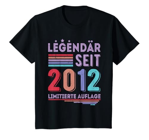 13 Geburtstag Mädchen 13 Jahre alt Legendär seit 2012 T-Shirt von 13 Geburtstag T-Shirt Geschenke für Mädchen
