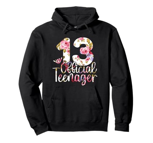 13. Geburtstag Mädchen 13 Jahre Teenager Geburtstags Pullover Hoodie von 13. Geburtstag Geschenk Mädchen Teenager Geschenke
