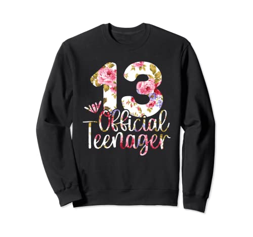 13. Geburtstag Mädchen 13 Jahre Teenager Geburtstags Sweatshirt von 13. Geburtstag Geschenk Mädchen Teenager Geschenke