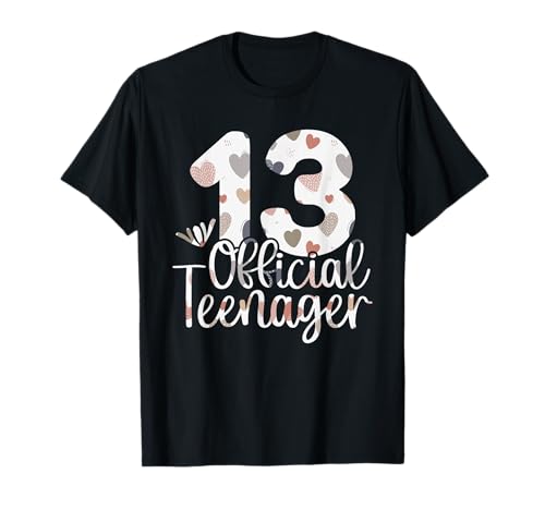 13. Geburtstag Mädchen 13 Jahre Teenager Geburtstags T-Shirt von 13. Geburtstag Geschenk Mädchen Teenager Geschenke