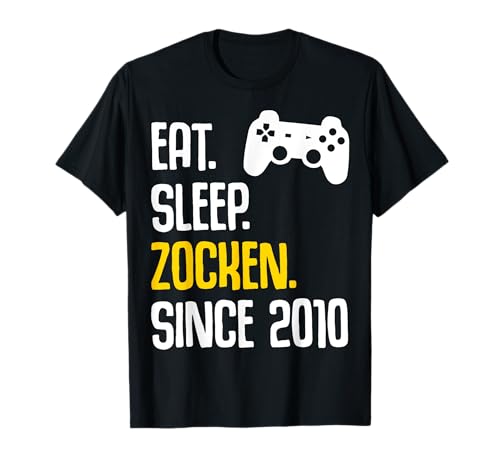 14. Geburtstag Junge Mädchen 14 Jahre 2010 Lustig Geschenk T-Shirt von 14. Geburtstag Mädchen 14. Geburtstag Deko Junge