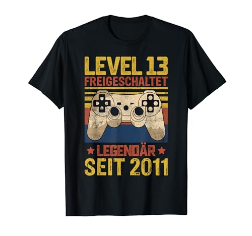 13. Geburtstag Junge Mädchen 13 Jahre 2011 Lustig Geschenk T-Shirt von 13. Geburtstag Mädchen 13. Geburtstag Deko Junge