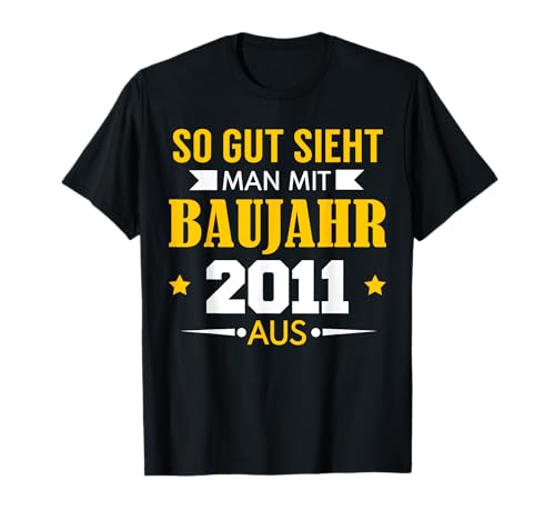 14. Geburtstag Junge Mädchen 14 Jahre 2011 Lustig Geschenk T-Shirt von T-Shirt 14 Jahre Junge Mädchen 14. Geburtstag Deko