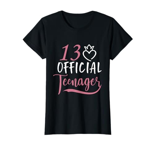 13. Geburtstag Mädchen Offiziell Teenager Official Teenager T-Shirt 13. Geburtstag Mädchen Offiziell Teenager Official Teenager T-Shirt von 13. Geburtstag Mädchen Teenager outfit
