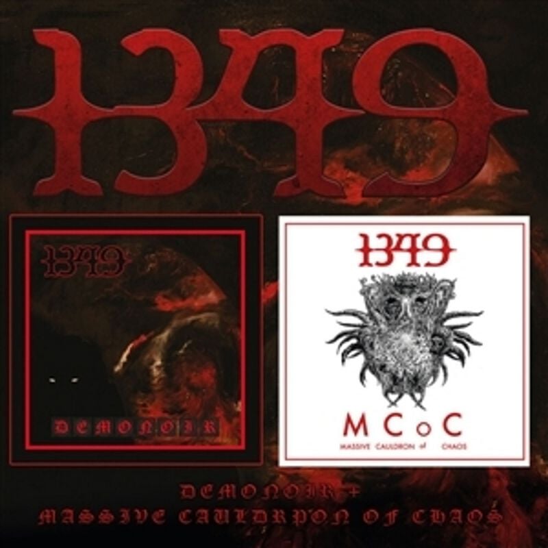 1349 Demonoir / Massive Cauldron of Chaos CD multicolor 1349 Demonoir / Massive Cauldron of Chaos CD multicolor von 1349