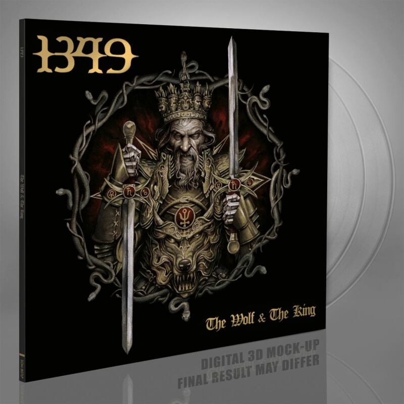 The wolf & The king von 1349 - 2-LP (Coloured, Gatefold, Limited Edition) von 1349