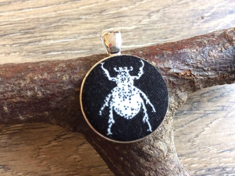 Käfer, Anhänger, Druck-Käfer, Käfer Geschenk, Halskette, Schmuck, Zubehör, Alternative Necklac von 13DaisyChains
