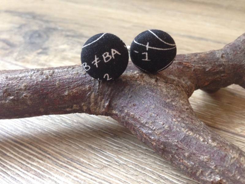 Mathematik-Manschettenknöpfe, Mathe Zu Drucken, Mathematik Geschenk, Mathe-Lehrer-Geschenk, Mathe-Geek, Math Schmuck, Geek Chic Schrulligen von 13DaisyChains