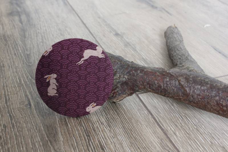 Pflaume Bunny Spiegel, Hase Geschenk, Print, Kaninchen Kaninchen-Liebhaber-Geschenk, Taschenspiegel, Make-Up Spiegel von 13DaisyChains