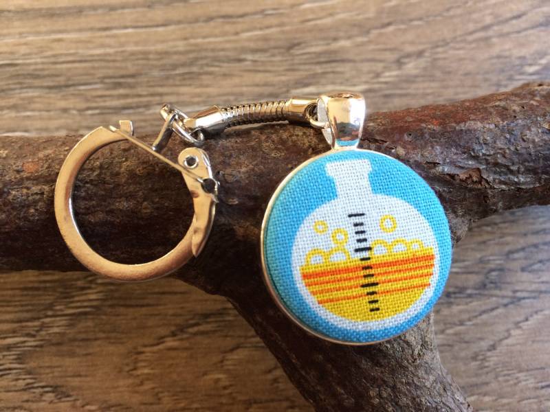 Wissenschaft Schlüsselanhänger, Chemie Druck, Druck-Chemie, Geschenk, Lehrer-Geschenk, Dozent Abschluss von 13DaisyChains