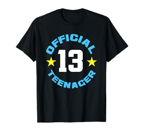 13. Geburtstag Junge & Mädchen Offizielle 13 Teenager Funny Birthday T-Shirt 13. Geburtstag Junge & Mädchen Offizielle 13 Teenager Funny Birthday T-Shirt von 13th Birthday 13 Years Teenager Apparel & Gifts