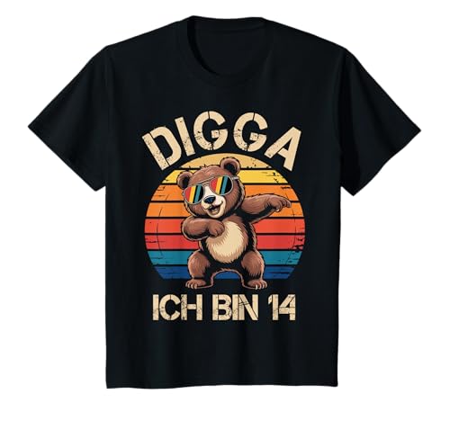 Kinder 14. Geburtstag Junge Geschenk Mädchen 14 Jahre Deko Lustiges T-Shirt von 14. Geburtstag Geschenk Junge Geschenkidee