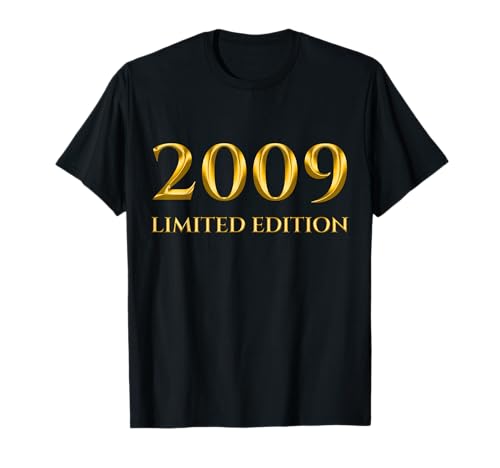 15. Geburtstag Junge Mädchen 15 Jahre 2009 Lustig Geschenk T-Shirt von 15. Geburtstag Mädchen 15. Geburtstag Deko Junge