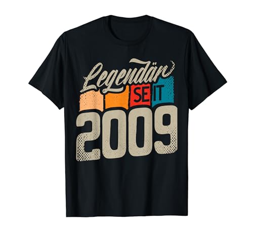 15. Geburtstag Junge Mädchen 15 Jahre 2009 Lustig Geschenk T-Shirt von 15. Geburtstag Mädchen 15. Geburtstag Deko Junge