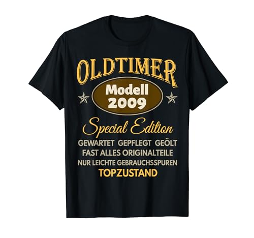 15. Geburtstag Junge Mädchen 15 Jahre 2009 Lustig Geschenk T-Shirt von 15. Geburtstag Mädchen 15. Geburtstag Deko Junge