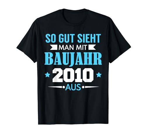 14. Geburtstag Junge Mädchen 14 Jahre 2010 Lustig Geschenk T-Shirt von 14. Geburtstag Mädchen 14. Geburtstag Deko Junge