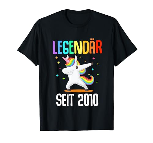 14. Geburtstag Junge Mädchen 14 Jahre 2010 Lustig Geschenk T-Shirt von 14. Geburtstag Mädchen 14. Geburtstag Deko Junge